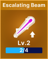 Escalating Beam